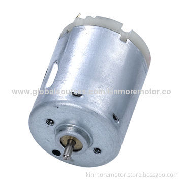 24V carbon brush DC motor with plastic end cap for vehicle